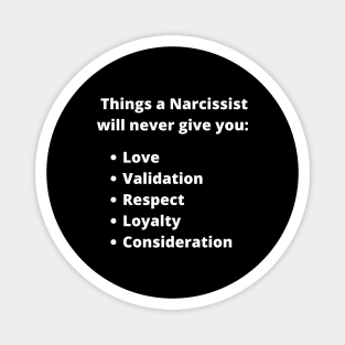 Narcissist's Personality Magnet